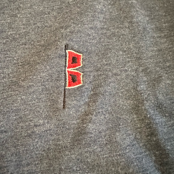 Navy quarter zip - Chatham chino Company size large - Picture 5 of 6